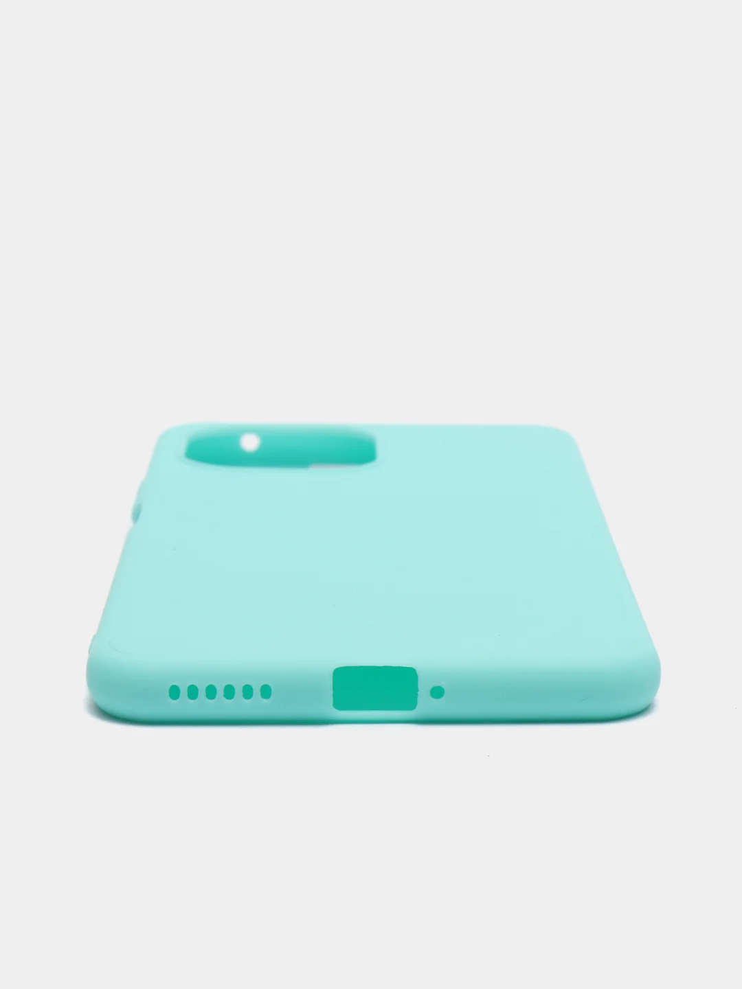 Бирюзовый чехол Mi 11 Lite, Xiaomi 11 Lite 5G NE, Сяоми 11 Лайт 5G НЕ, силиконовый цветной матовый