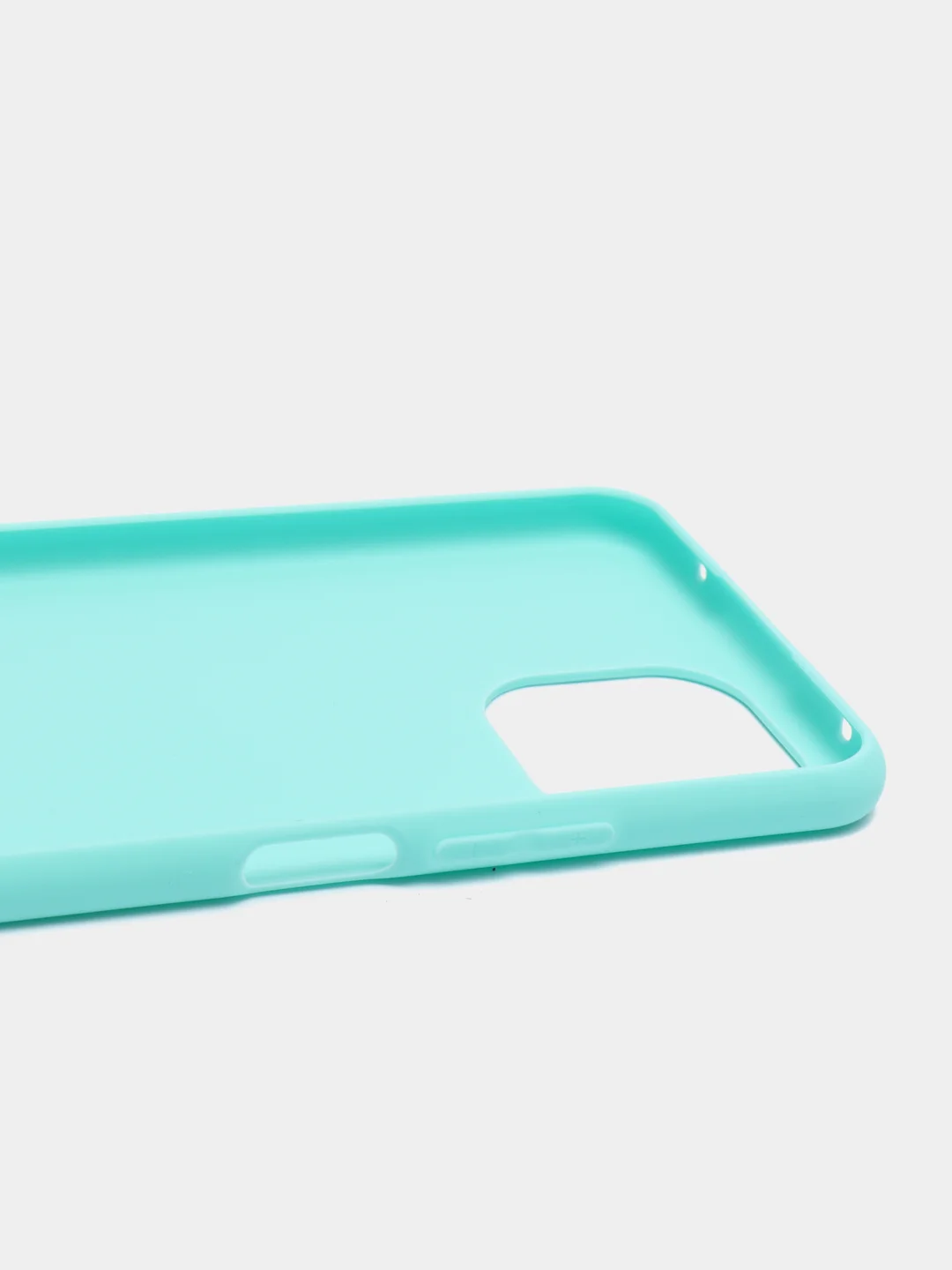 Бирюзовый чехол Mi 11 Lite, Xiaomi 11 Lite 5G NE, Сяоми 11 Лайт 5G НЕ, силиконовый цветной матовый