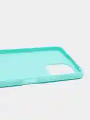 Бирюзовый чехол Mi 11 Lite, Xiaomi 11 Lite 5G NE, Сяоми 11 Лайт 5G НЕ, силиконовый цветной матовый