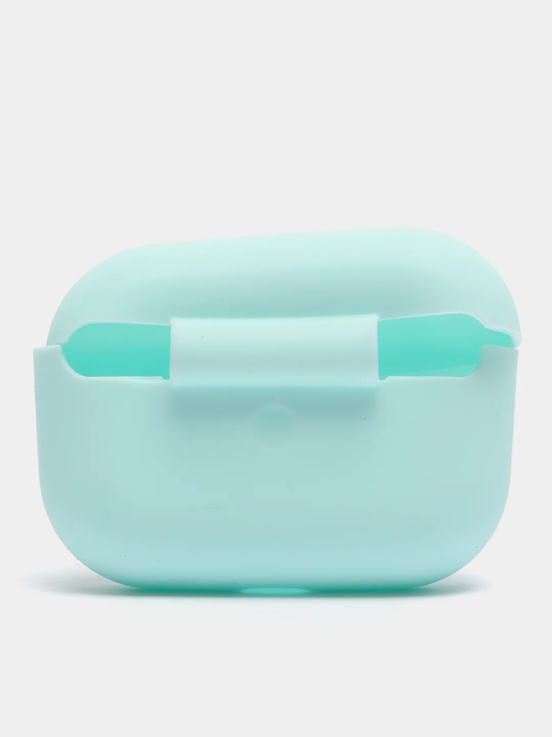 Бирюзовый силиконовый чехол для наушников Apple Airpods Pro