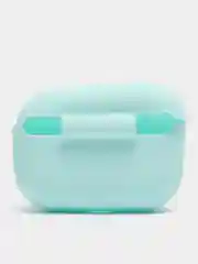 Бирюзовый силиконовый чехол для наушников Apple Airpods Pro