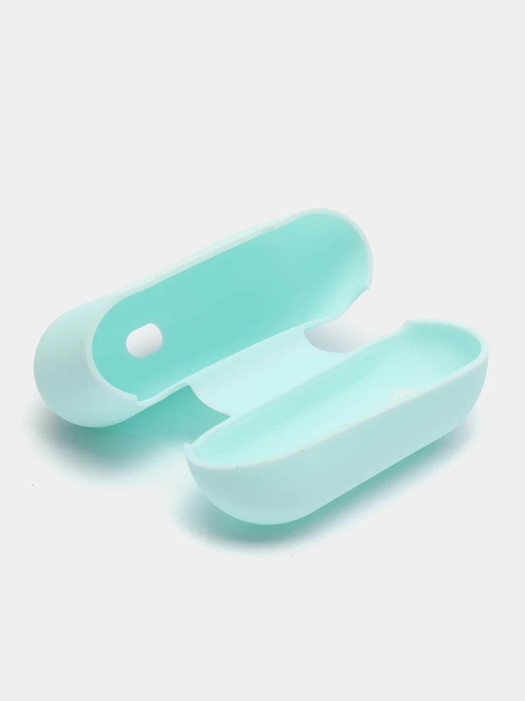 Бирюзовый силиконовый чехол для наушников Apple Airpods Pro