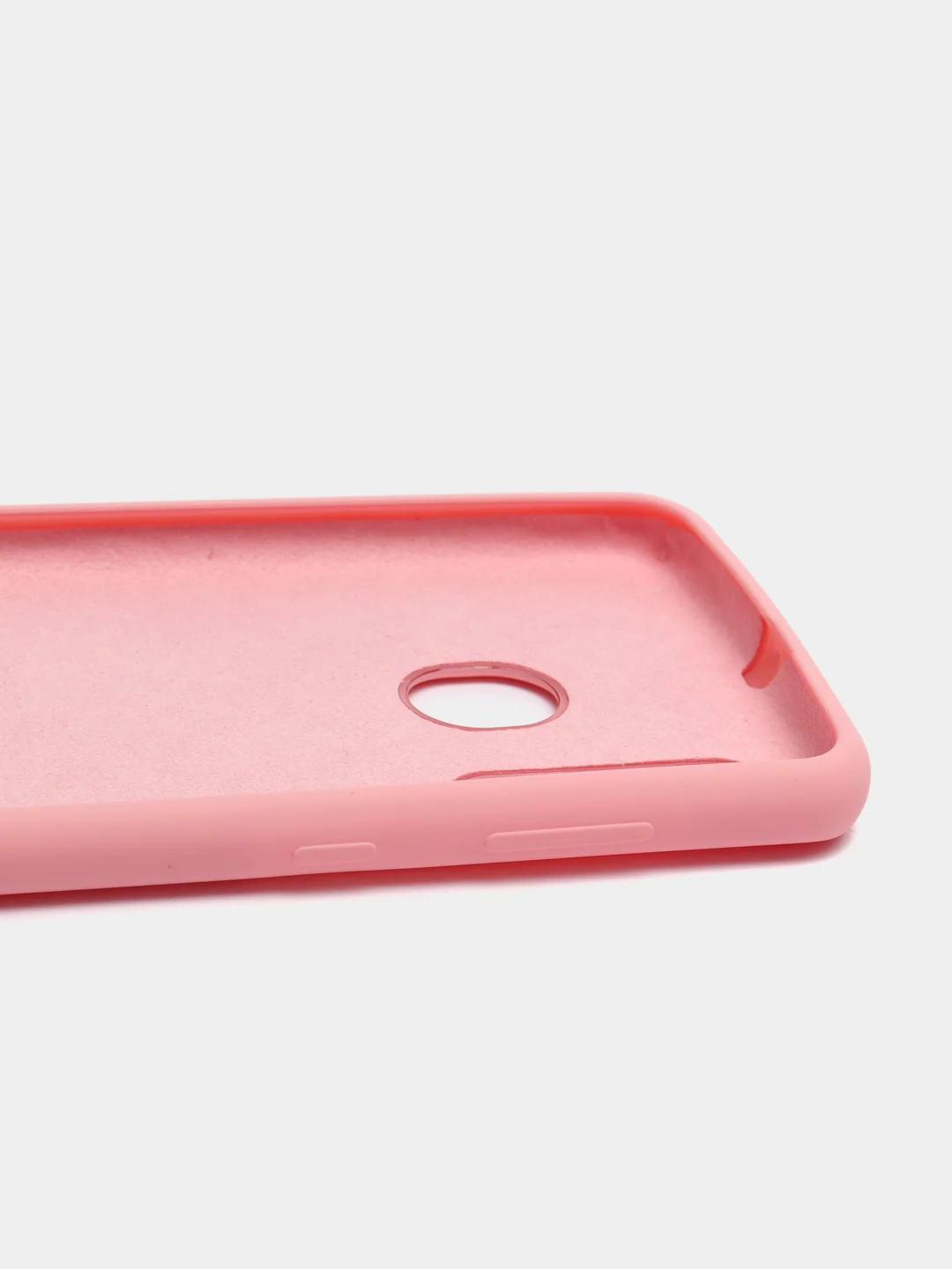 Розовый чехол силиконовый Silicone Cover Case для Samsung Galaxy A20S, A60, M40