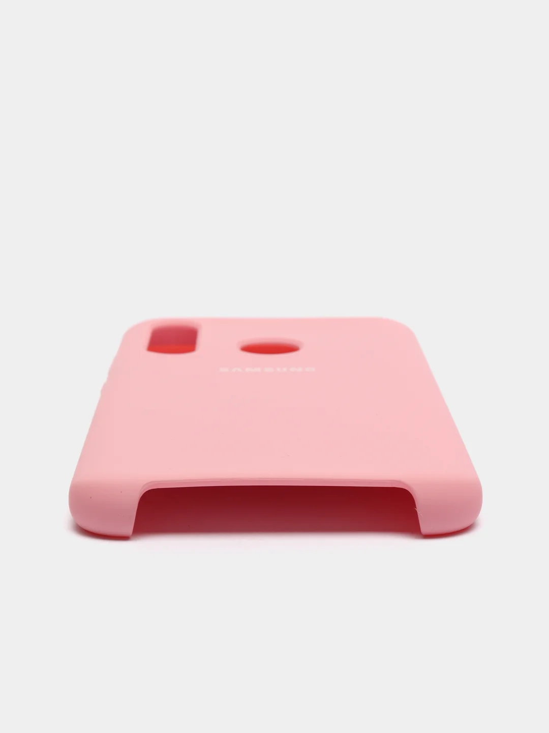 Розовый чехол силиконовый Silicone Cover Case для Samsung Galaxy A20S, A60, M40
