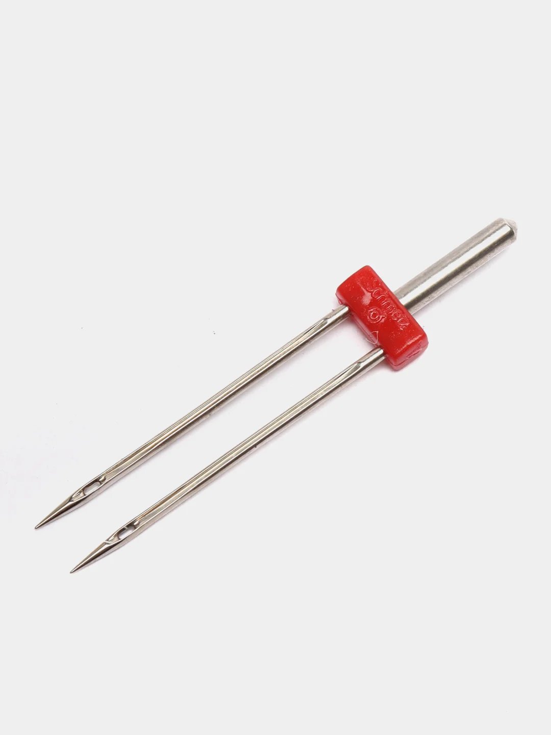 Иглы для бытовых швейных машин стандартные двойные Schmetz 130/705H ZWI № 100/4.0, уп.1 иг