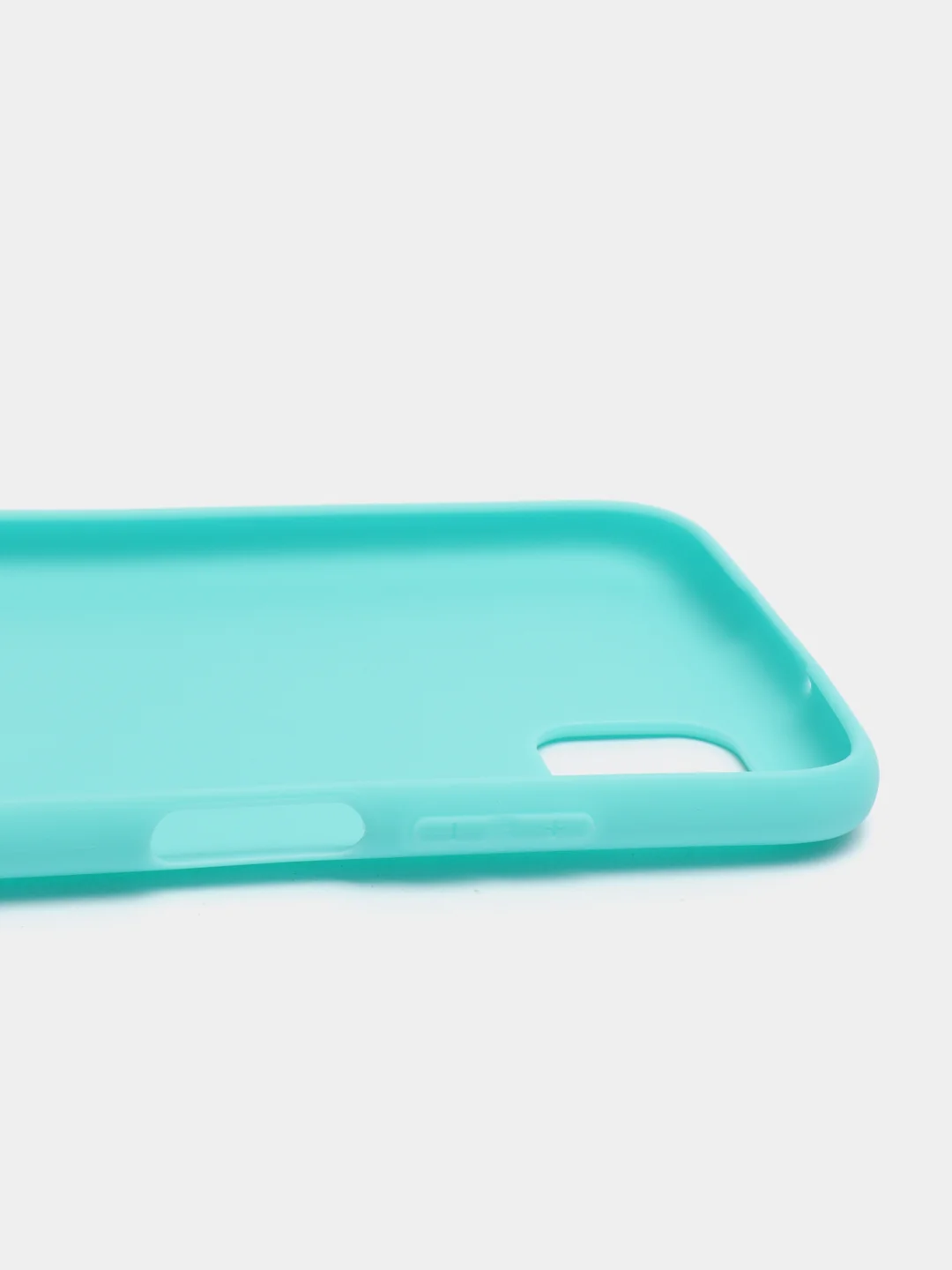 Бирюзовый чехол Huawei P40 Lite, Хуавей П40 Лайт, силиконовый