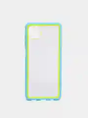 Голубой чехол противоударный для Samsung Galaxy A12 / M12