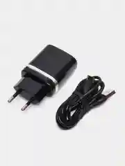 Черный сетевое зарядное устройство Type-C Hoco C12Q 18W QC 3.0 Самсунг/Хонор/Xiaomi/Андроид/Redmi