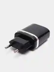 Черный сетевое зарядное устройство Type-C Hoco C12Q 18W QC 3.0 Самсунг/Хонор/Xiaomi/Андроид/Redmi