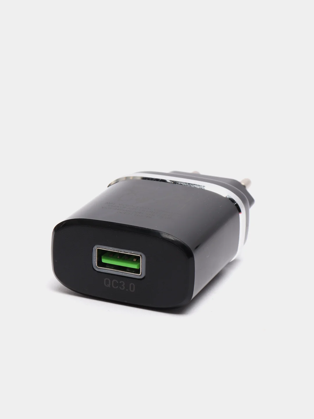 Черный сетевое зарядное устройство Type-C Hoco C12Q 18W QC 3.0 Самсунг/Хонор/Xiaomi/Андроид/Redmi