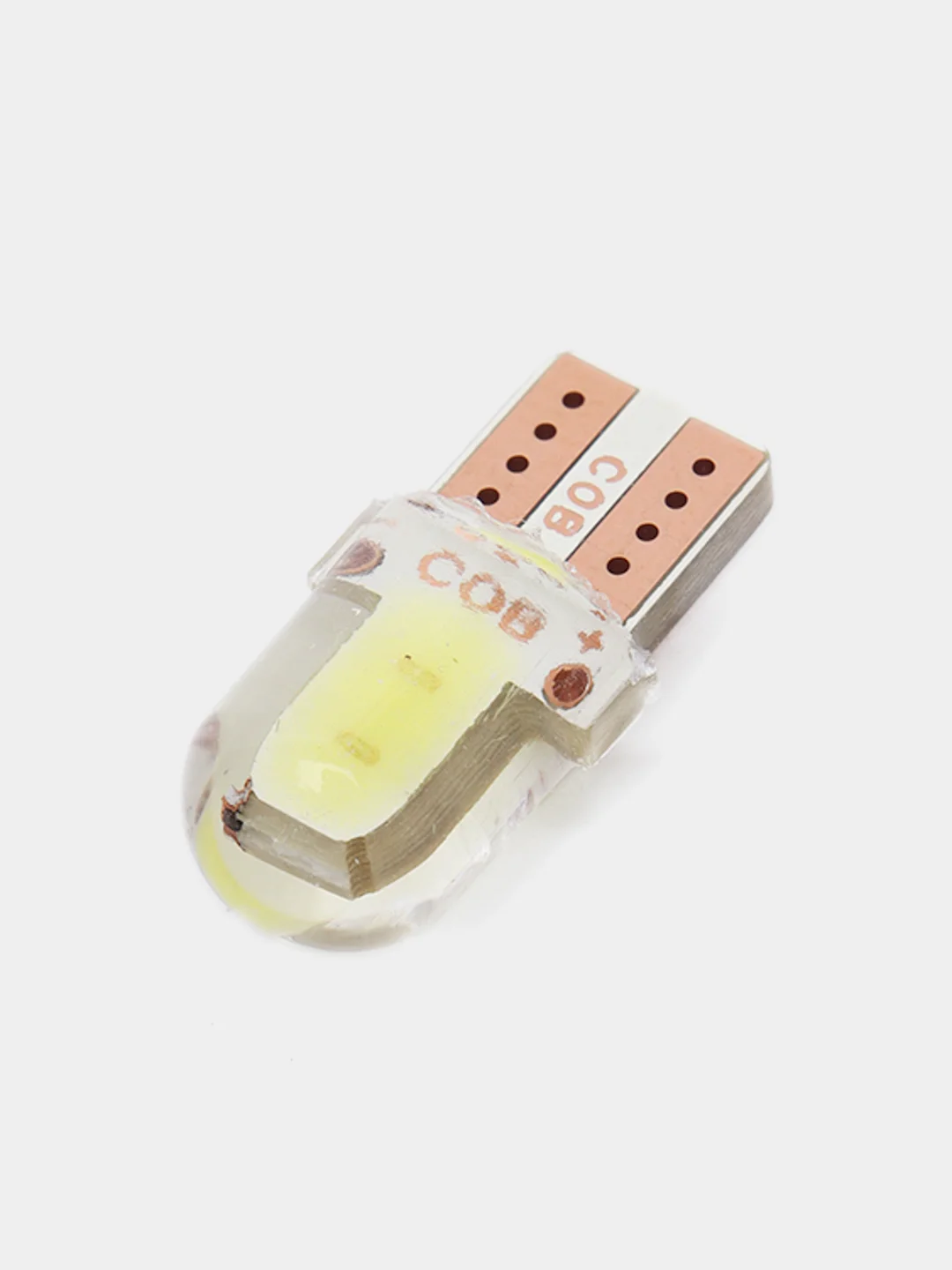 Белый светодиоды лампы для габаритных огней подсветки автомобиля, W5W T10 LED COB