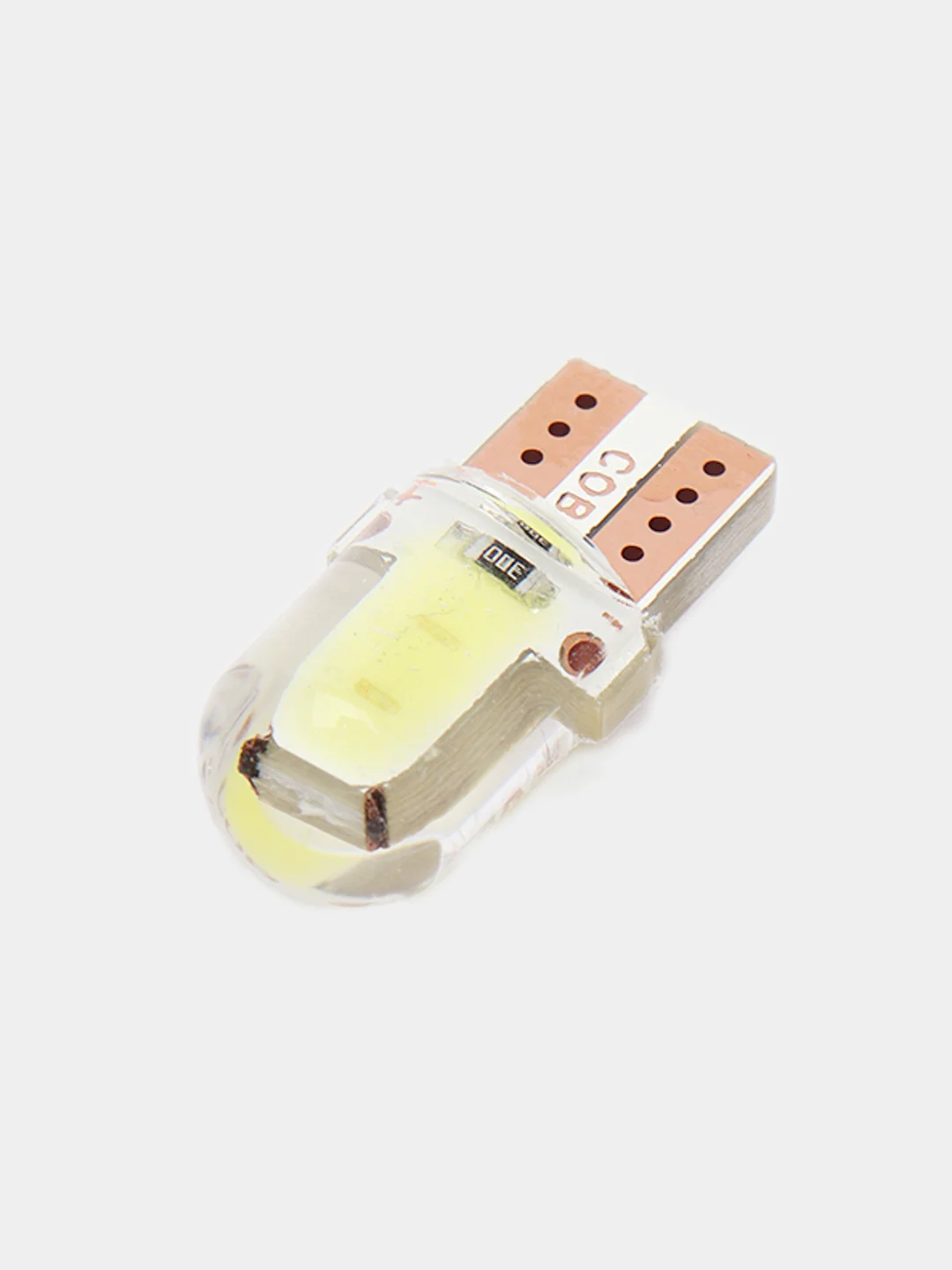 Белый светодиоды лампы для габаритных огней подсветки автомобиля, W5W T10 LED COB