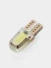 Синий светодиоды лампы для габаритных огней подсветки автомобиля, W5W T10 LED COB