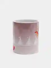 Бежевый новогодняя кружка