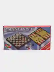 Набор настольных игр "3 в 1": шахматы магнитные, шашки, нарды