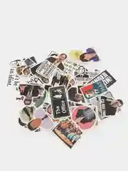 Наклейки-стикеры по мотивам сериала "Офис" (The Office), 50 штук