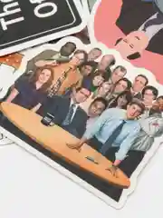 Наклейки-стикеры по мотивам сериала "Офис" (The Office), 50 штук