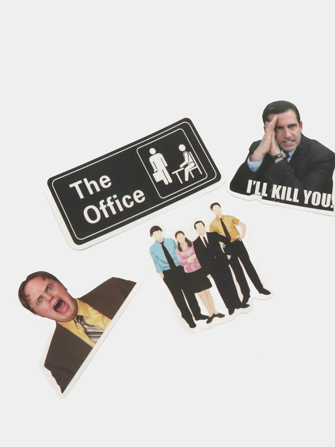 Наклейки-стикеры по мотивам сериала "Офис" (The Office), 50 штук