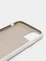 Белый чехол Silicone Case для Apple iPhone 11 силиконовый противоударный для айфона Soft Touch