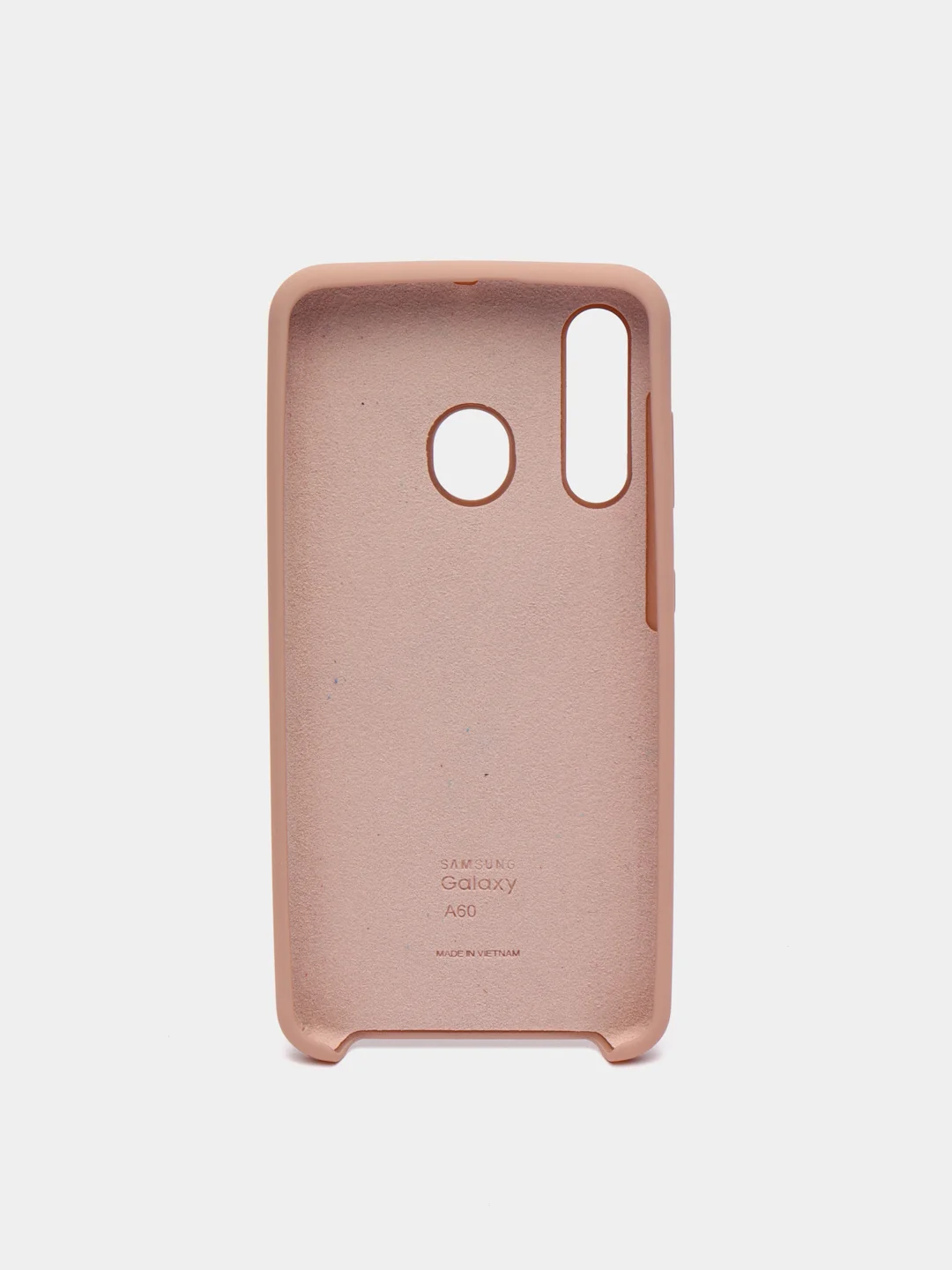 Бежевый чехол силиконовый Silicone Cover Case для Samsung Galaxy A20S, A60, M40