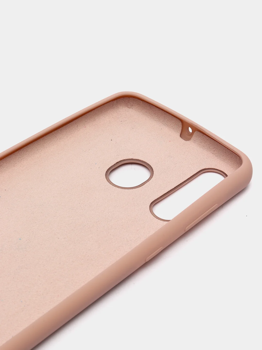 Бежевый чехол силиконовый Silicone Cover Case для Samsung Galaxy A20S, A60, M40