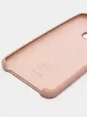 Бежевый чехол силиконовый Silicone Cover Case для Samsung Galaxy A20S, A60, M40