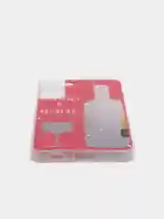 Вишнёвый чехол Samsung Galaxy S21, S21+, Галакси С21, С21+ силиконовый с рисунком и блестками