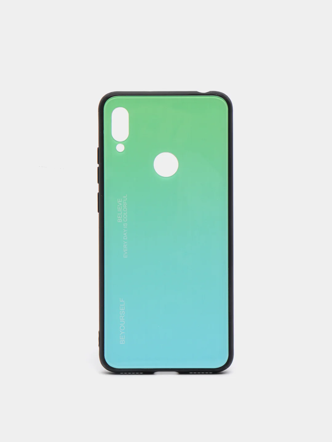 Бирюзовый чехол градиент Honor 8S / Y5 2019, Honor 8A / Y6 2019, Huawei Y7 2019 mobios