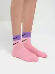 Розовый носки с принтом