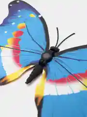 Синий бабочки декоративные