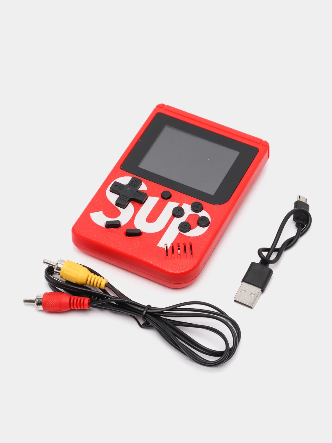 Красный игровая приставка Sup Game Box 400 в 1 портативная карманная консоль, сега, нинтендо