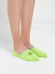 Салатовый носки следки женские