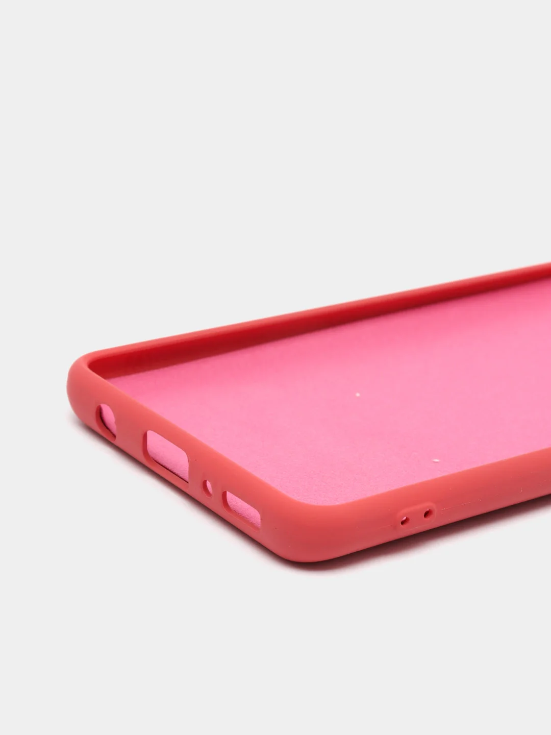 Багровый чехол Silicone Cover для Samsung Galaxy A41, Самсунг Галакси А41 силиконовый