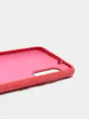 Багровый чехол Silicone Cover для Samsung Galaxy A41, Самсунг Галакси А41 силиконовый