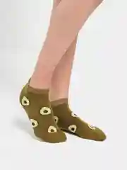 Оливковый носки женские