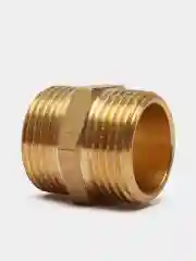 Ниппель сантехнический 1/2"(15мм) с наружной резьбой(упак 2штуки)