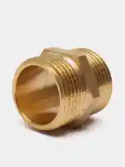 Ниппель сантехнический 1/2"(15мм) с наружной резьбой(упак 2штуки)