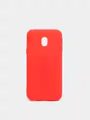 Красный чехол Samsung Galaxy J3 2017 (SM-J330), Самсунг Галакси Джи3 силиконовый цветной матовый