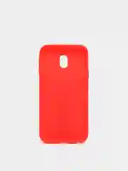 Красный чехол Samsung Galaxy J3 2017 (SM-J330), Самсунг Галакси Джи3 силиконовый цветной матовый
