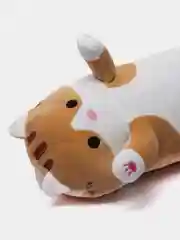 Бежевый мягкая игрушка "Котик" подушка/кот батон