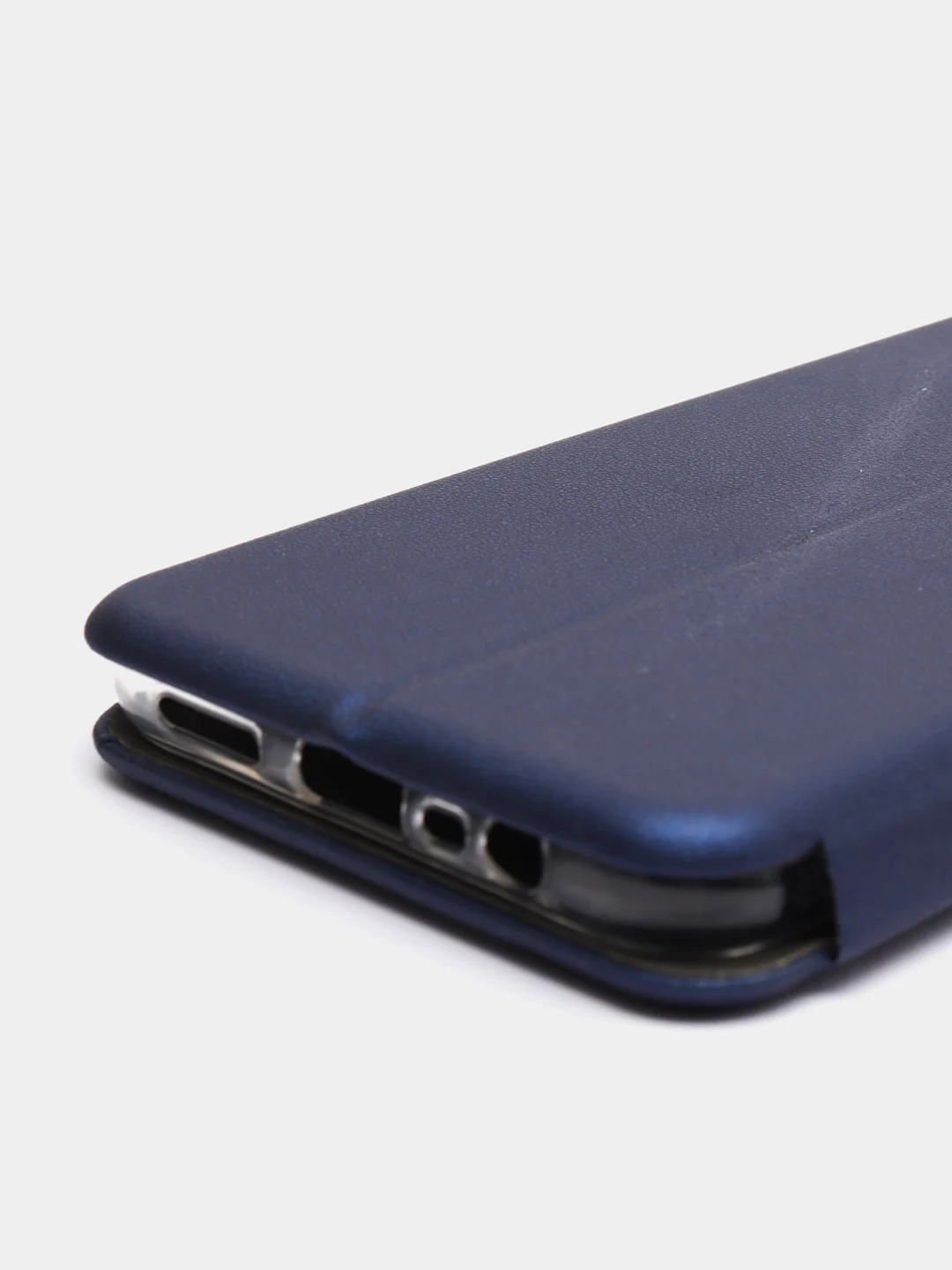 Темно-синий чехол-книжка для Realme C15 / C12 / C25 / C25S
