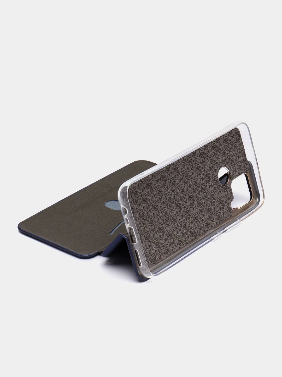Темно-синий чехол-книжка для Realme C15 / C12 / C25 / C25S