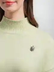 Серебряный брошь женская "Черепашка"