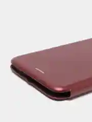 Багровый чехол-книжка для Huawei Honor 9 Lite