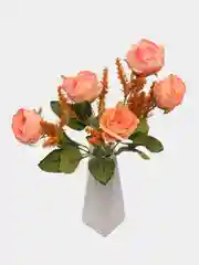 Кораллово-розовый искусственные цветы пионы "Марципан"