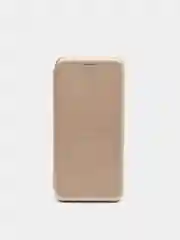 Золотой чехол книжка на Samsung Galaxy A20s, Самсунг Галакси А20с