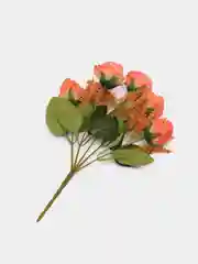 Коралловый искусственные цветы пионы "Марципан"