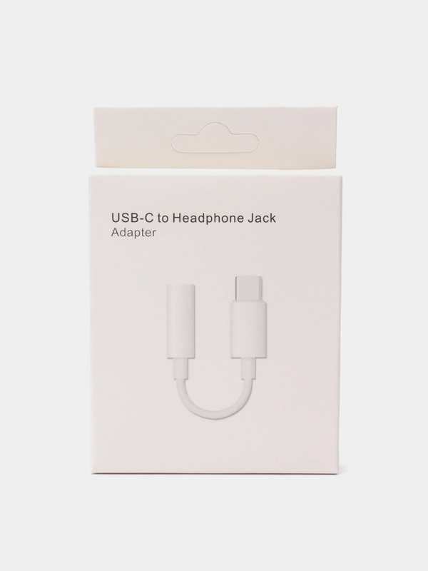 AUX адаптер переходник с USB Type-C на Jack 3,5мм для наушников