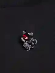 Шоколадный брошь женская котик