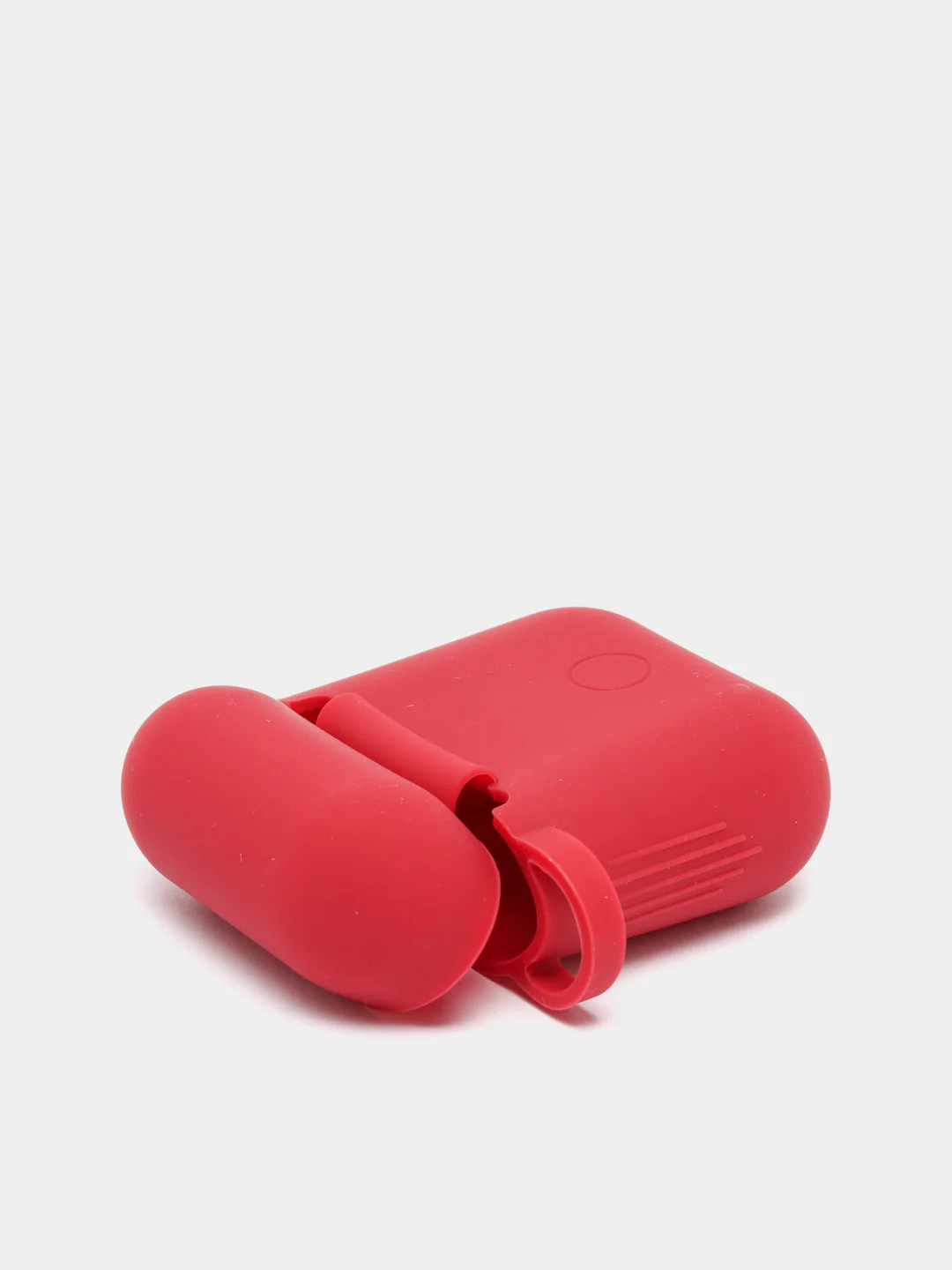 Багровый чехол для наушников Apple AirPods 1, 2, TWS i9s, i10, i12, i13, i14, i15, i100